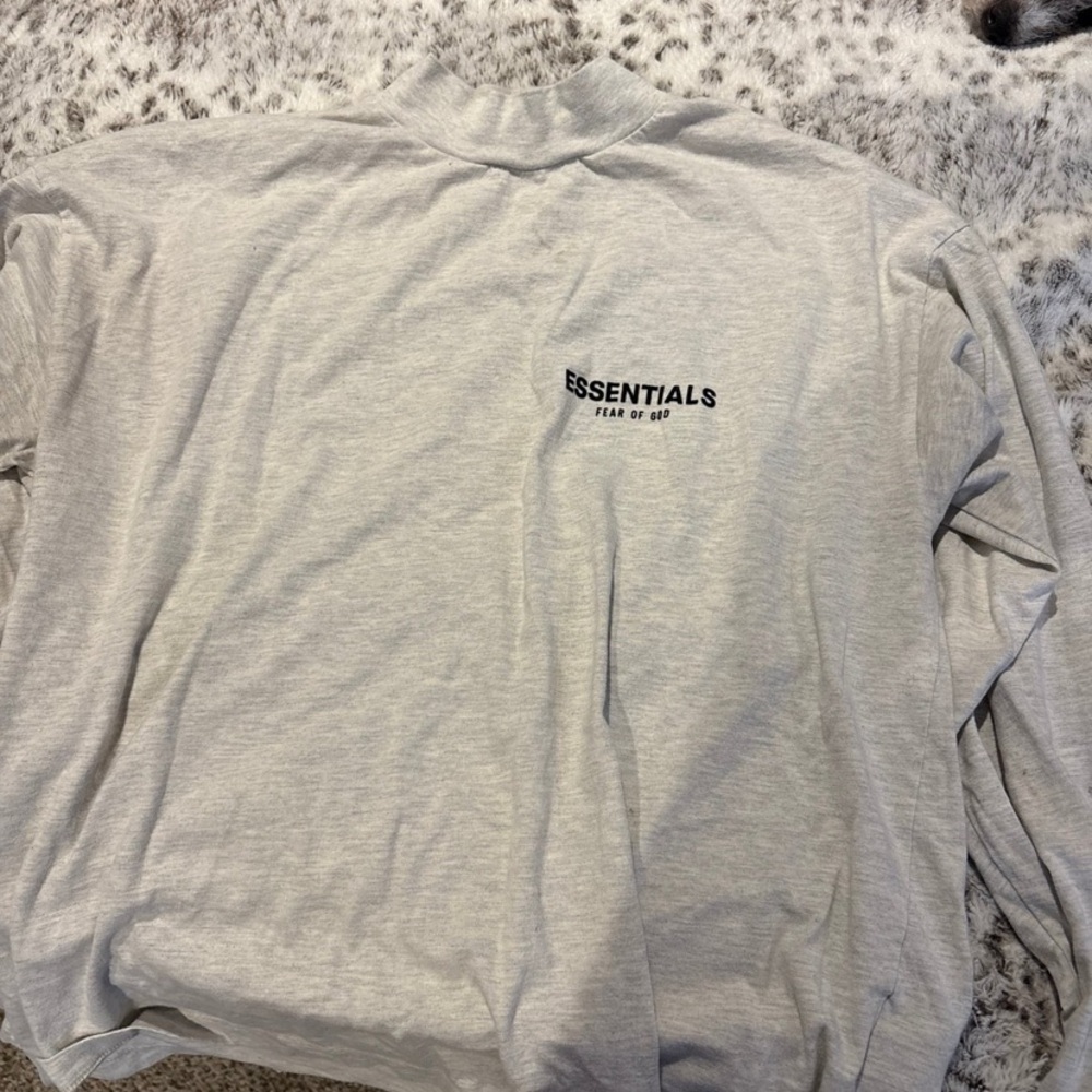Essentials Fear of God Gray Sweatshirt